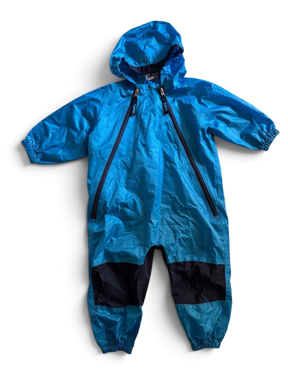 Tuffo blue waterproof rain suit